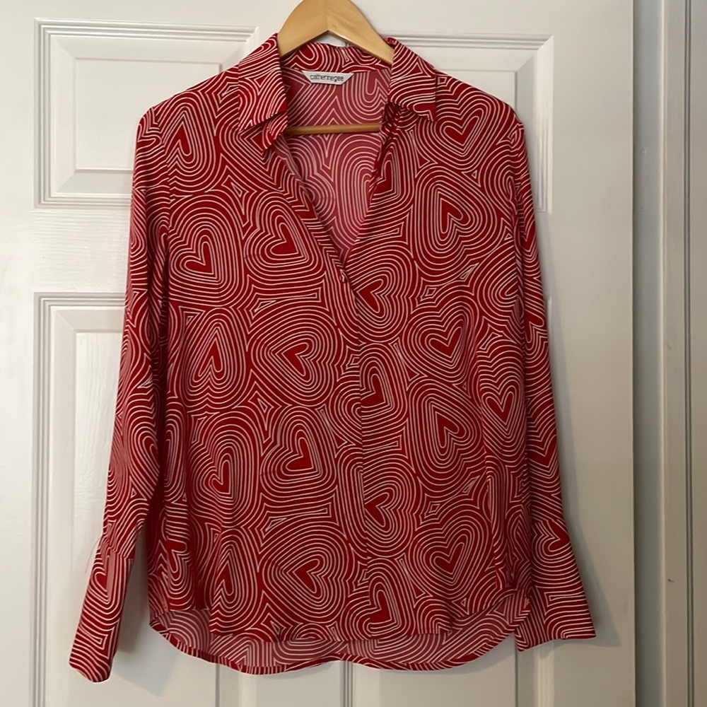 Catherine Gee silk blouse